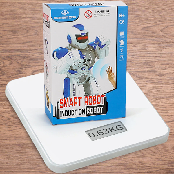 Ny Robot Infraröd Avkänning Dansande Robocop Barn Fjärrkontroll Elektrisk Leksak