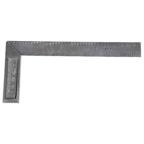 25 cm Lang L-Formet Lineal i Rustfrit Stål