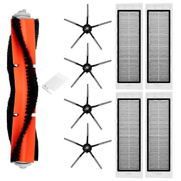 Huvudborste Svart Sidoborste HEPA-filter för S6 S5 MAX S60 S65 S5 S50 S55 E25 E35 Robotdammsugare Delar