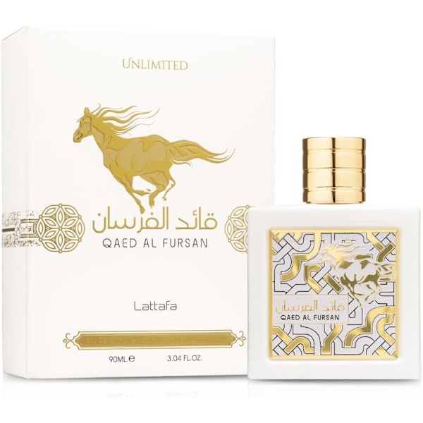 Lattafa Launches Qaed Al Fursan Unlimited för män - 3.04 oz EDP Spray