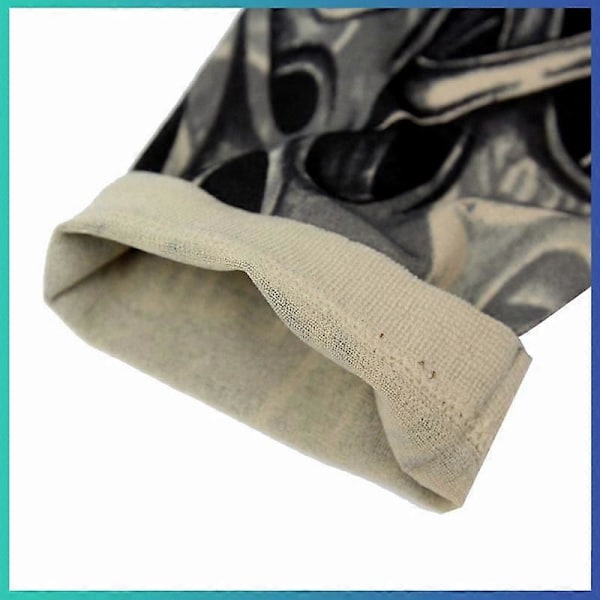 1 stk. Åndbar Arm Sleeve 3D Tattoo UV Beskyttelse Arm Cover Cykling Solbeskyttende Covers Hurtigtørrende Sommer