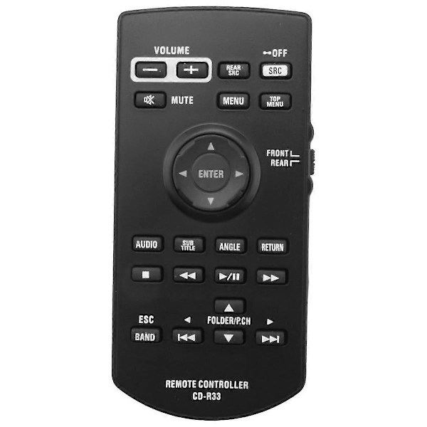 CD-R33 Fjärrkontroll för Pioneer AVH-4000NEX AVH-4100NEX AVH-4200NEX AVH-4400NEX CXE5117 Bil CD DVD AV-mottagare