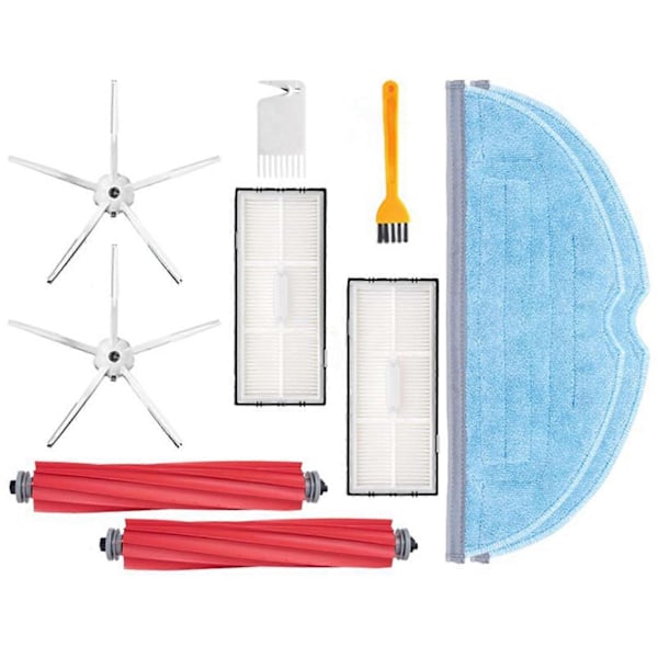 För S7 T7 T7SPlus Huvud Sidoborste Moppar Dukar HEPA Filter Kit Robotdammsugare Tillbehör