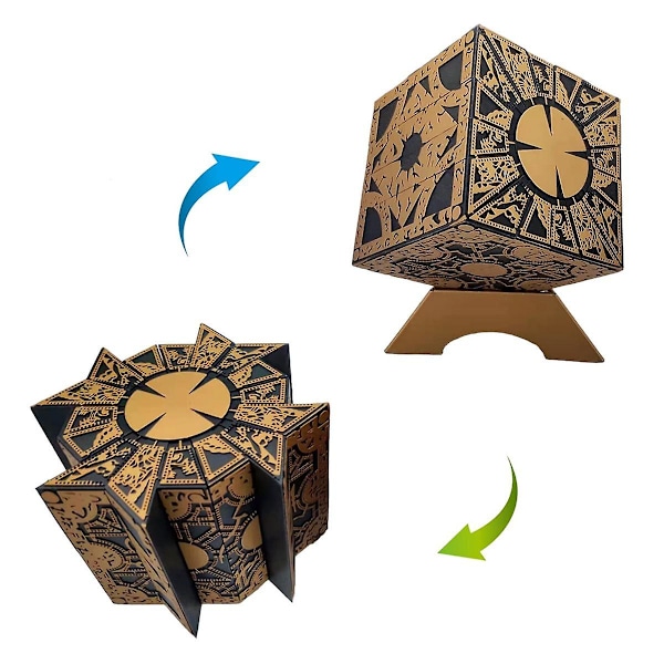 1:1 Hellraiser Pusselbox Rörlig Lament Skräck Terror Figurer Filmserie Hellraiser Fyrkant