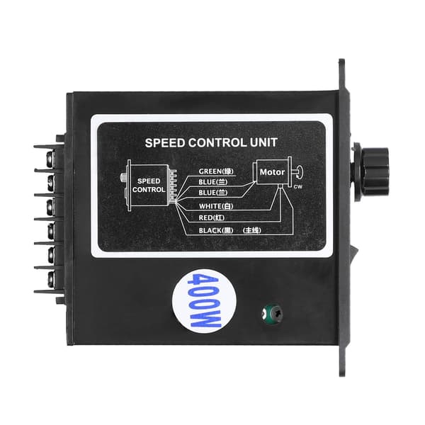 400W Motorhastighetskontroller US52 Mikro AC Motorhastighetsregulator UX52 Digital Hastighetsvisning
