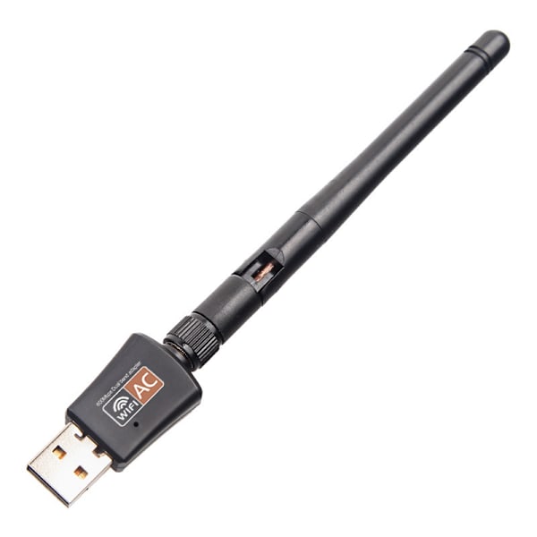 600M kaksoiskaistainen langaton verkkokortti wifi-signaalin vastaanotin lähetin 2.4/5G Gigabit tietokoneen USB langaton verkkokortti