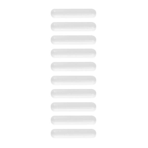 10 stycken Magnetisk Rörverk Mixer Rörstav Laboratorium Rörplatta Magnet Rörstav Magnetisk (8x40mm