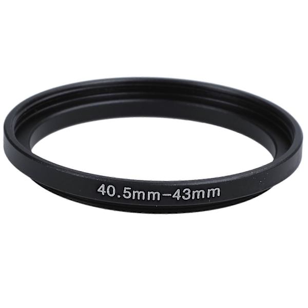 Kameran 40,5 mm - 43 mm metallinen askelrengasadapteri