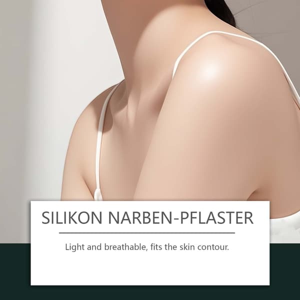 Silikonark för ärr och rynkor, 1 rulle (4cm×150cm)