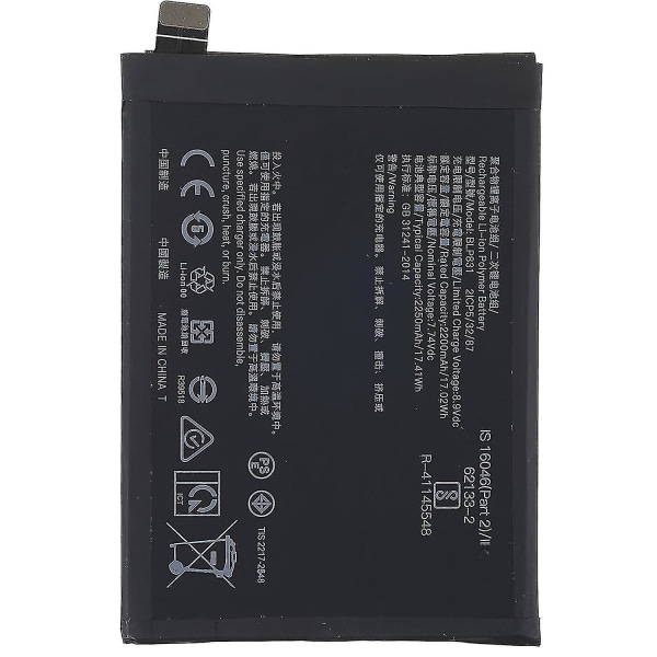 Kompatibel Oppo Find X3 Pro 5g 3,87v 4400mah Li-ion Polymer batteri (dobbeltlags celler) montering