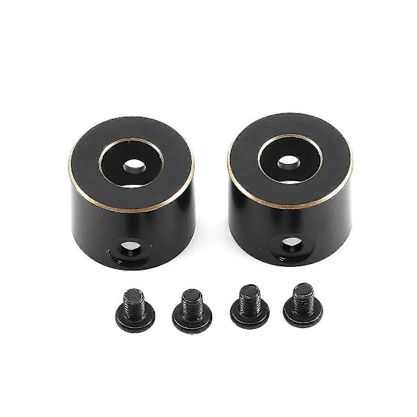 För 1/10 Simuleringsmodellbil Axial SCX10PRO Bakaxelaxelkopp AXI03028 Ram Mässing 1 Par