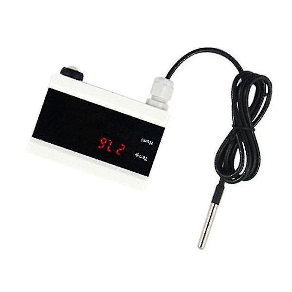Tuya Wifi Temperatur Sensor Termometer Detektor Smart Life App Alarm Hjem Termostat Kontrol