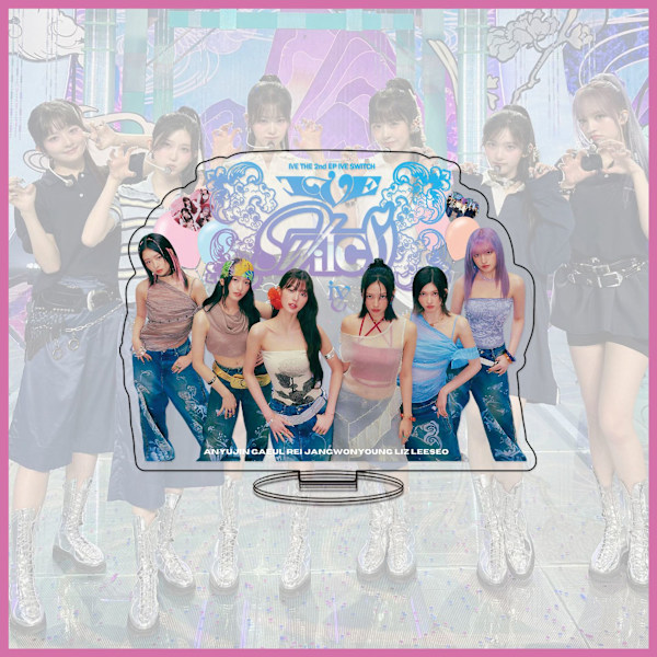IVE nytt album IVE SWITCH stativ bordsdekoration