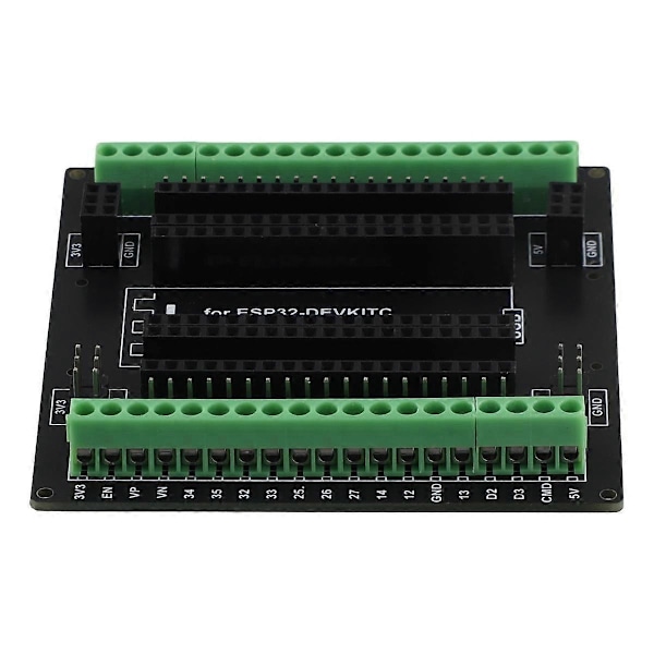 ESP32 Expansionskort Breakout Board för ESP-WROOM-32 ESP32-DevKitC GPIO 1 till 3 38Pins ESP32 Modu