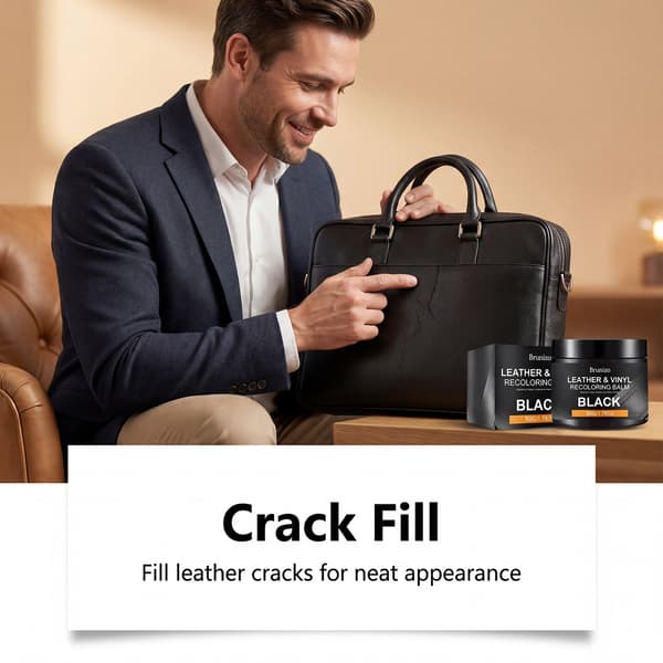 Sort læderfarvecreme reparationsbalsam til sko, sofaer, tasker, ridsefylder, læderplejepasta