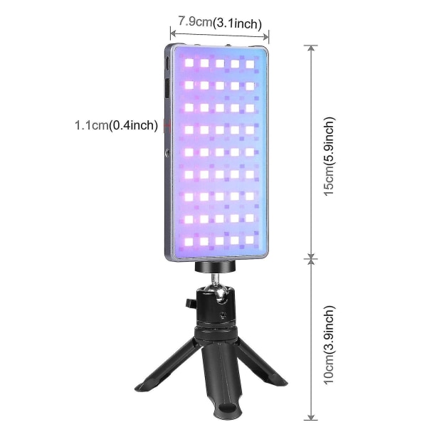 Rgb Full Color Pocket Vlogging Fill Light