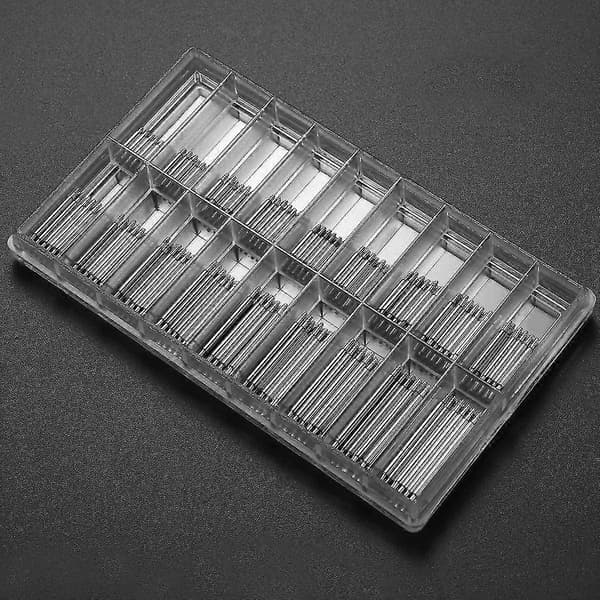 360 stk. 6mm - 23mm Rustfrit Stål Urrem Reparationskit (sølv)