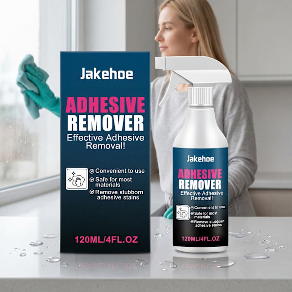 3-pak klæbemiddelfjerner spray (120 ml hver)