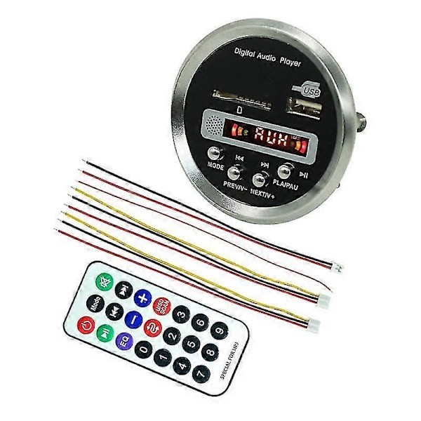 JQ-D122BT med Bluetooth-förstärkare MP3-dekoderkort Bluetooth 5.0 Bil MP3-spelare USB FM-dekoder Bo