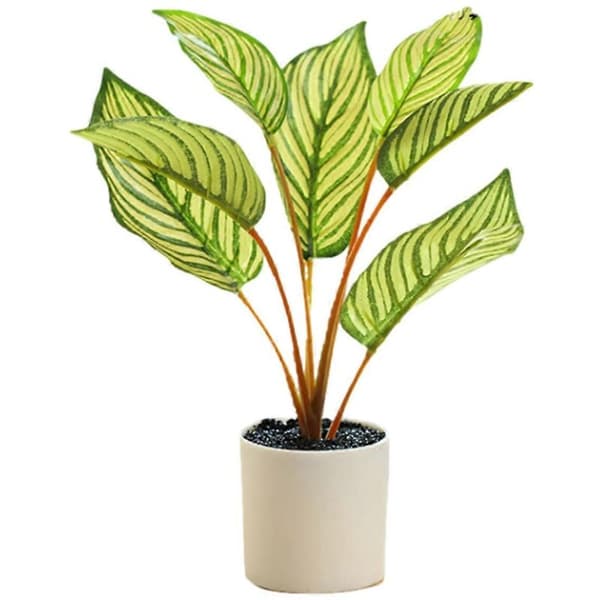 Kunstige planter, potteplanter, indretning