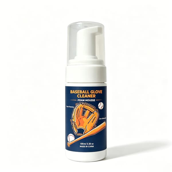 Skyllemiddel-fri skumrens spray til baseballhandske, effektiv pletfjerner