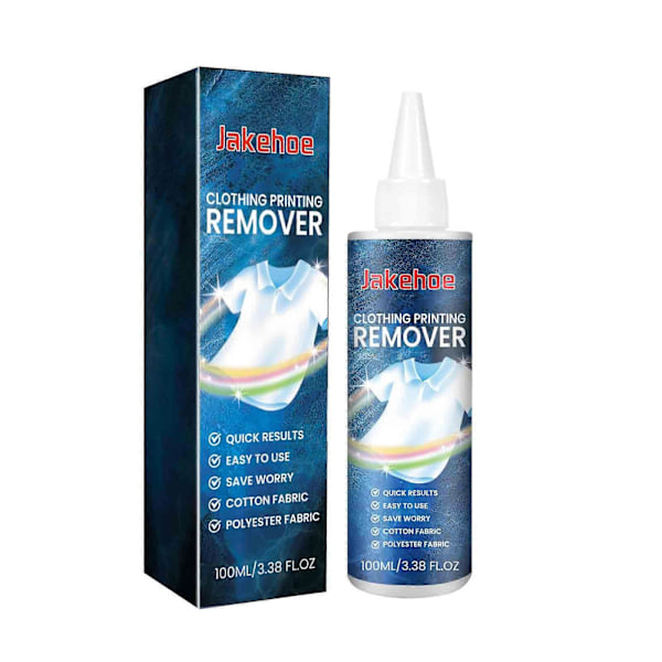 Clothing Printing Remover Emergency Stain Stain Remover Use To Clothes Works On Fresh Or Set-in And Inorganic Stains 100ml