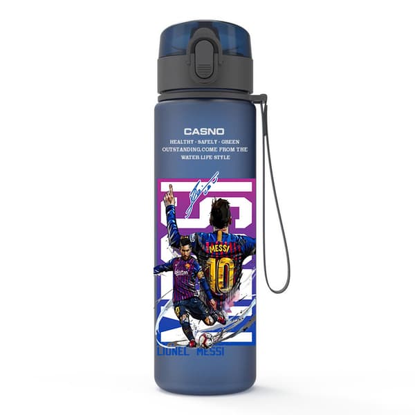 Messi VM-tema Sportvattenflaska, Läcksäker BPA-fri Resemugg
