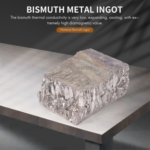 1 kg vismut metall ingot 99,99% ren krystall Fr å lage krystaller
