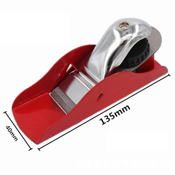 Mini Handhyvel Liten Putshyvel 135 mm Träbearbetning Fickhandhyvel med Blad Ad