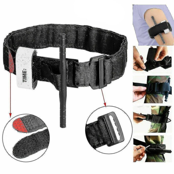 10 stk Tourniquet Rapid One Hand Application Emergency Outdoor First Aid Kit