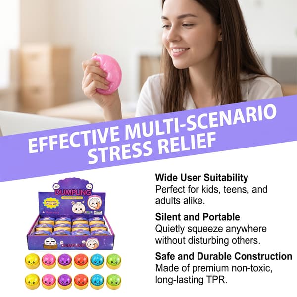 Set med 12 söta uttrycksbullar, 5,5 cm mjuka elastiska klämleksaker för stresslindring