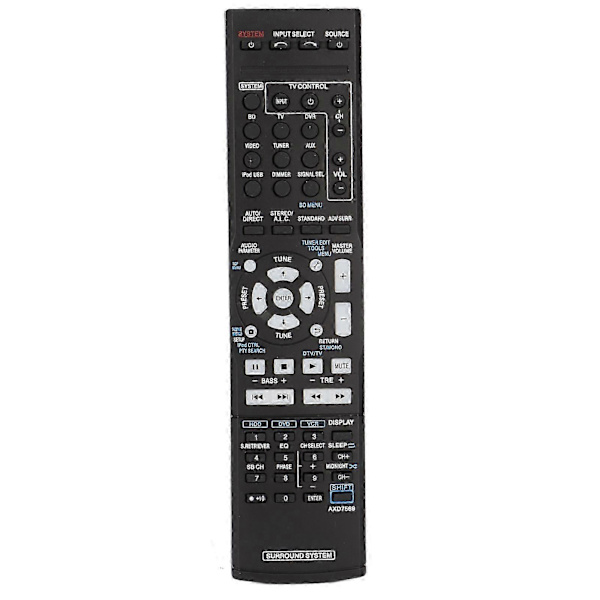 Fjernbetjening til Pioneer Receiver, Udskiftning til AXD7569 Audio Video Receiver