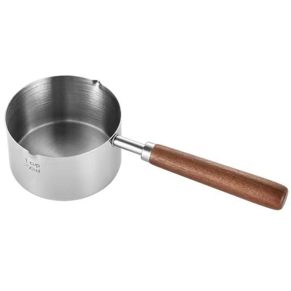 Mini multifunktionel gryde i rustfrit stål til olie, mælk og krydderier