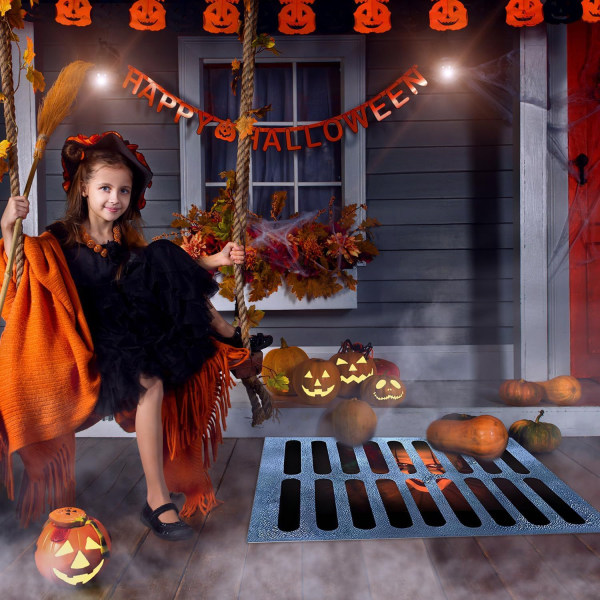 Yksiosainen Halloween-ovimatto, Halloween-klovni-ovimatto, pelottava viemäri-klovni-ovimatto, Halloween-koriste 3D-kauhu-ovimatto - 4060cm