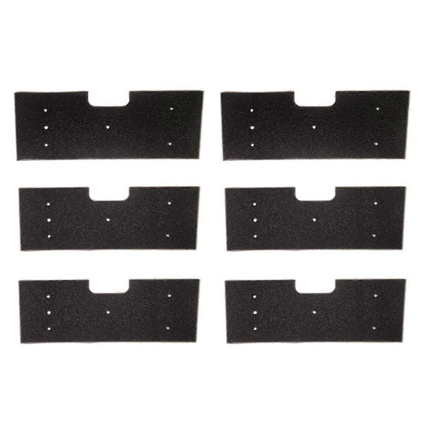 6-pakning WH01X35719 Lo Filter - for Vaskemaskin Tørketrommel Combo - Håndvaskbar og Gjenbrukbar - for Modeller: PF