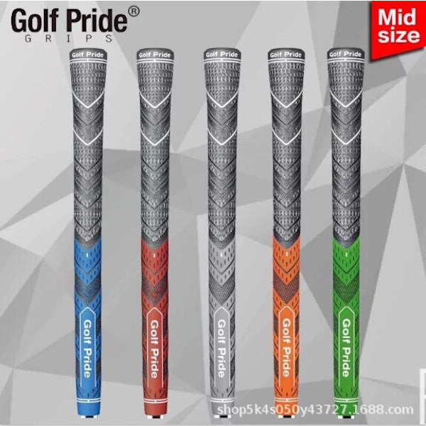 13 stk. Golf Grips Standard Størrelse Medium Orange