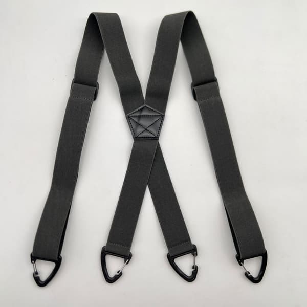 3,8 cm elastiska ryggsäcksspännen, fästklämmor för utomhusvandringsutrustning för män, 2-pack C