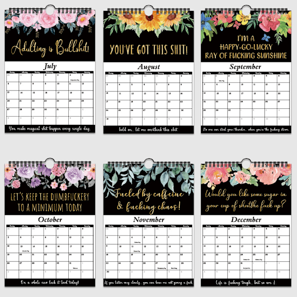 Ny kalender for slitne damer 2025