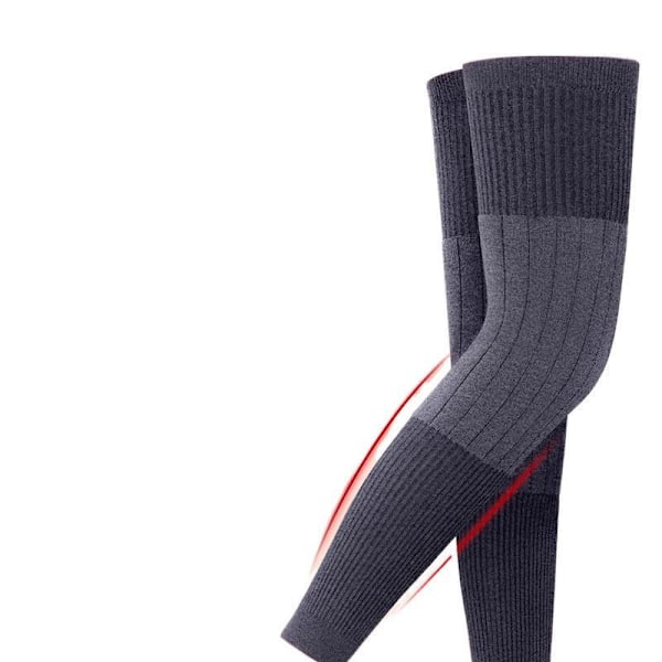 Imitation Cashmere Overknee Varma Strumpor Vinter Varma Halksäkra Knäskydd