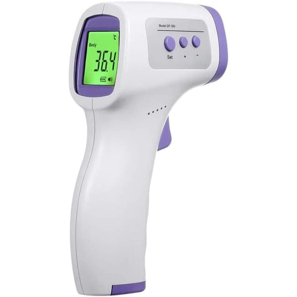 Temperaturpistol ikke med højpræcisions bærbar infrarød termometer. Industriel termometer.