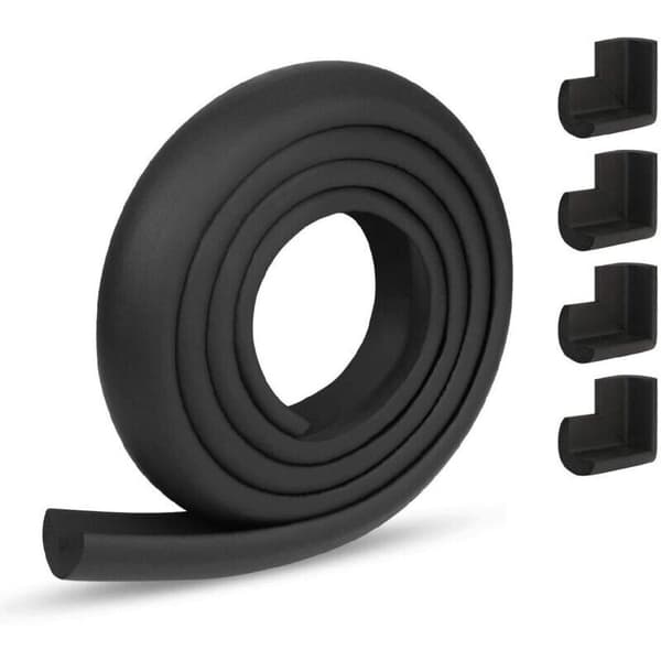 ANDIAMO Skyddsskum för möbelkanter. 2 meter möbelkantskydd och 4 hörnskydd