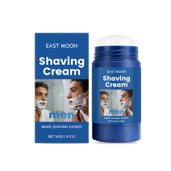 Mænds Solid Barbercreme Stick, Glat Glide Barberbalsam