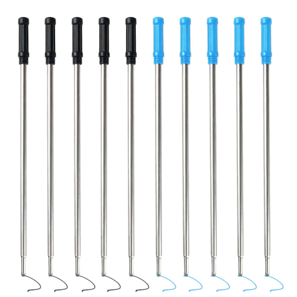 Blå gelpennrefiller (10-pack)