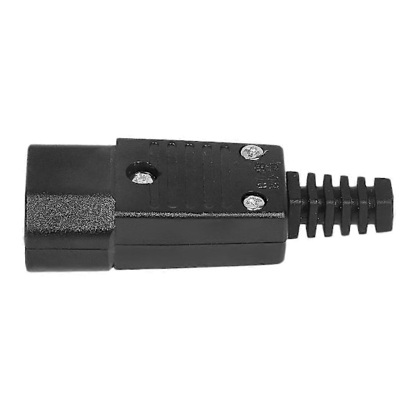 5-pack IEC 320 C14 Strömadapterkabelkontakt, omkopplingsbar, 3-polig hane