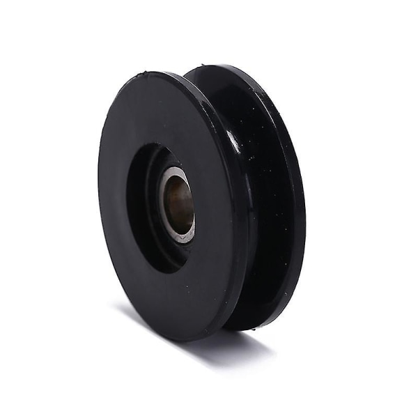 50 mm svart lagerremskiva för gymutrustning - Slitstarkt kabelgympa kit