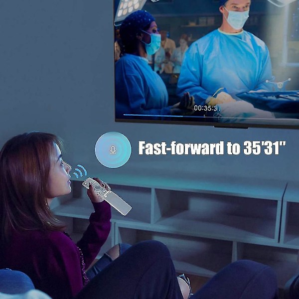 Bn59-01242a Udskiftningsfjernbetjening med stemmefunktion til Smart TV Un49ks8500 Un49ks8500f Un49