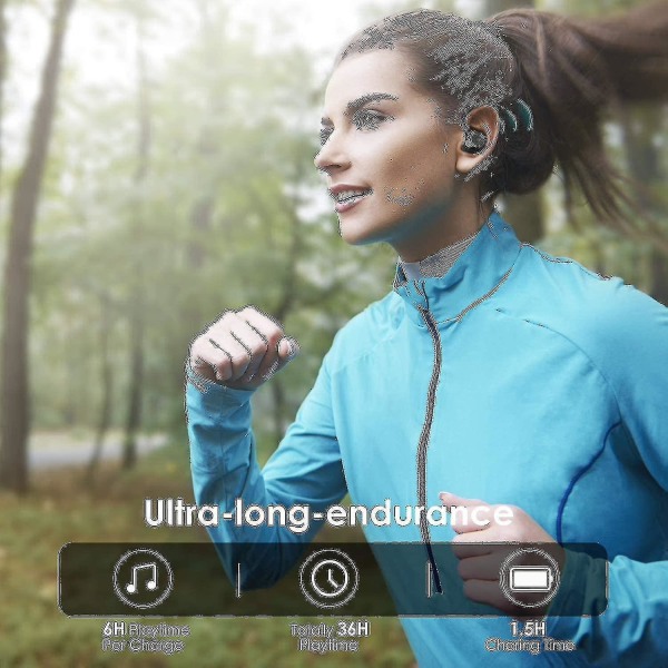 Bluetooth-kuulokkeet Sport G4 - Langattomat juoksukuulokkeet 5.0 Ipx7