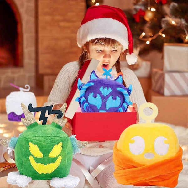 B-lox Frukter Plysch, B-lox Frukter Plyschdjur B-lox Plyschkudde Fylld Leksak, Mjuka Frukter Kramande Plyschkudde Leksakspresenter, Squishy Kudde Fylld Figur Gi