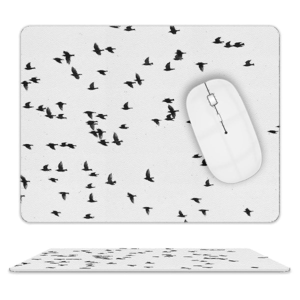 Fugleprint musemåtte til bærbar computer