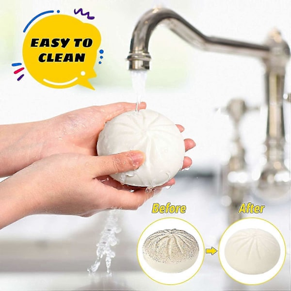2-pack Dumpling Squishy Fidget Leksak, Dumpling Stressboll, Ångad Fylld Bulle, Squishies Stressavlastning Decompression Leksak